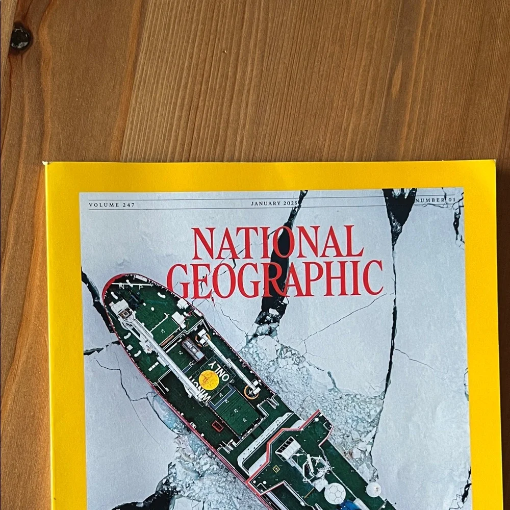 National Geographic January 2025 Finding the Endurance